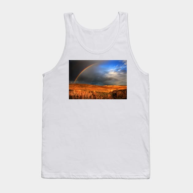 Half rainbow over Ihlara valley Tank Top by Cretense72